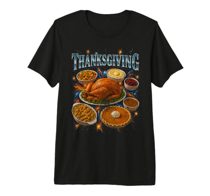 Thanksgiving 90S 2000S Hip Hop Tribute T-Shirt - Aesthetic Graphic Unisex - T-Shirt, Sweatshirt, Hoodie