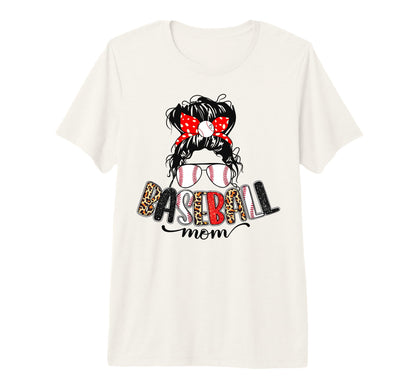Baseball Mom Sport Mama Softball T-Shirt - Minimalist Print for Adults - T-Shirt, Sweatshirt, Hoodie