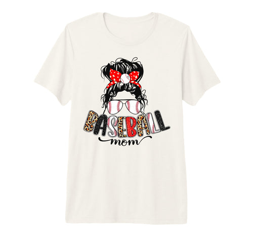 Baseball Mom Sport Mama Softball T-Shirt - Minimalist Print for Adults - T-Shirt, Sweatshirt, Hoodie