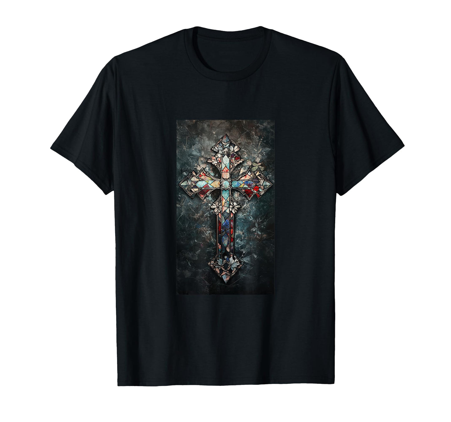 Gothic Cross Grunge Aesthetic Y2K Goth T-Shirt - Trendy Graphic Unisex - T-Shirt, Sweatshirt, Hoodie