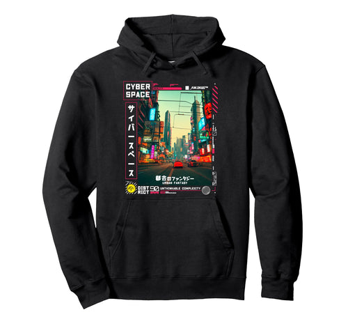 Vaporwave Cyberpunk Streetwear Hoodie - Casual Everyday Wear Unisex - T-Shirt, Sweatshirt, Hoodie