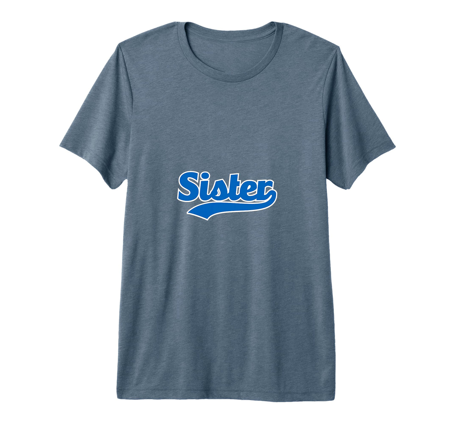 Sister Baseball Sis Brother Sports Team T-Shirt - Aesthetic Graphic Unisex - T-Shirt, Sweatshirt, Hoodie