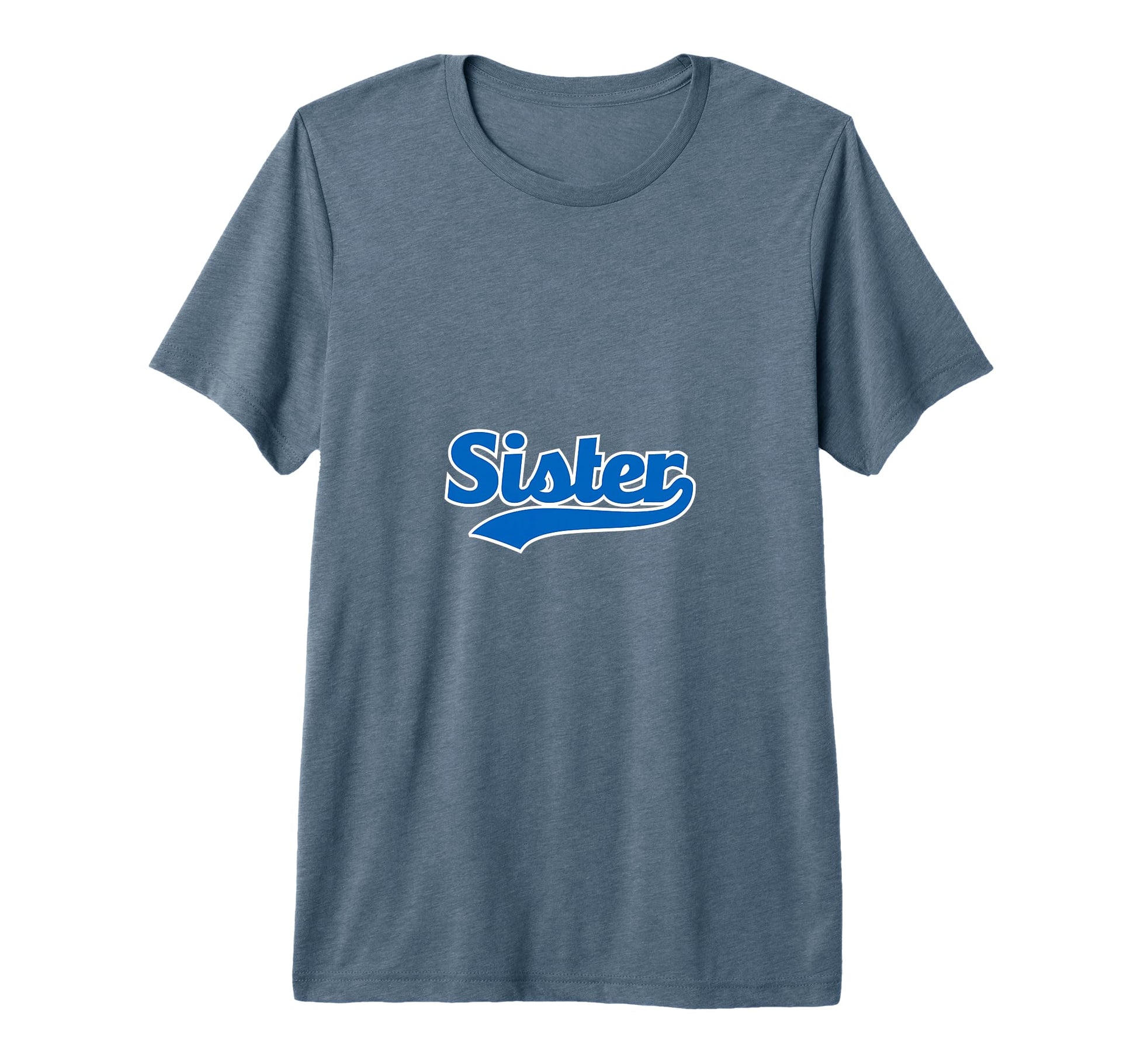 Sister Baseball Sis Brother Sports Team T-Shirt - Aesthetic Graphic Unisex - T-Shirt, Sweatshirt, Hoodie