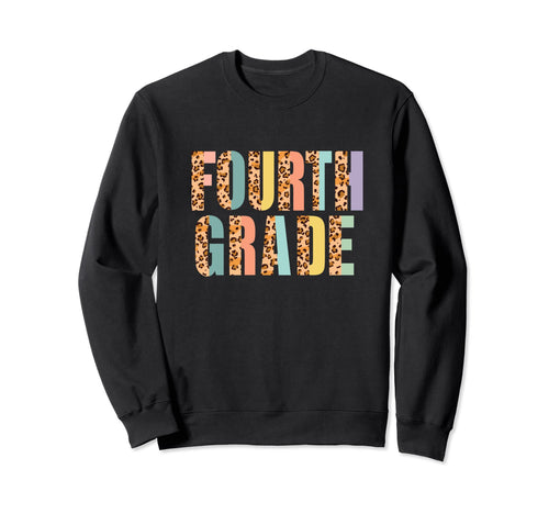 Leopard Colorful Cheetah Fourth Sweatshirt - Unique Graphic Men Women - T-Shirt, Sweatshirt, Hoodie