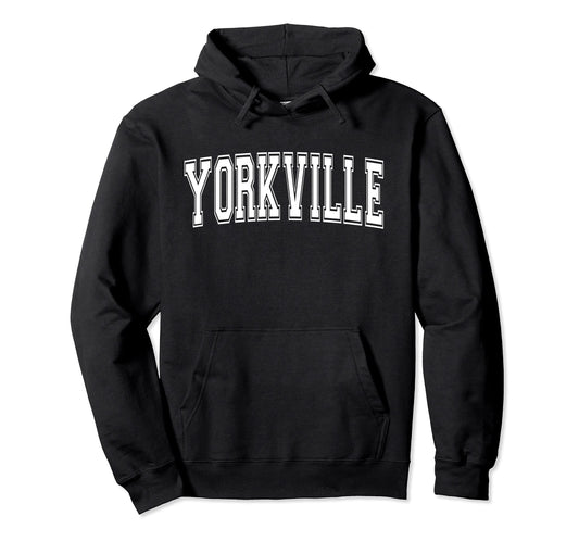 Yorkville Il Illinois Usa Sports Varsity Hoodie - Graphic Print Unisex - T-Shirt, Sweatshirt, Hoodie
