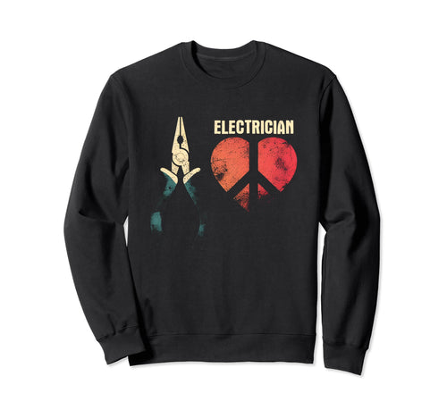 Peace Love And Pliers Peace Symbol Sweatshirt - Minimalist Print Men Women - T-Shirt, Sweatshirt, Hoodie