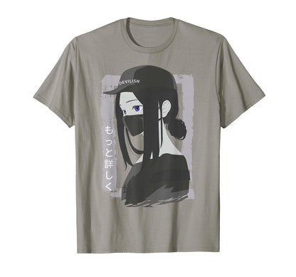 Japanese Aesthetic Vaporwave Dark T-Shirt - Fun Novelty Design Men Women - T-Shirt, Sweatshirt, Hoodie