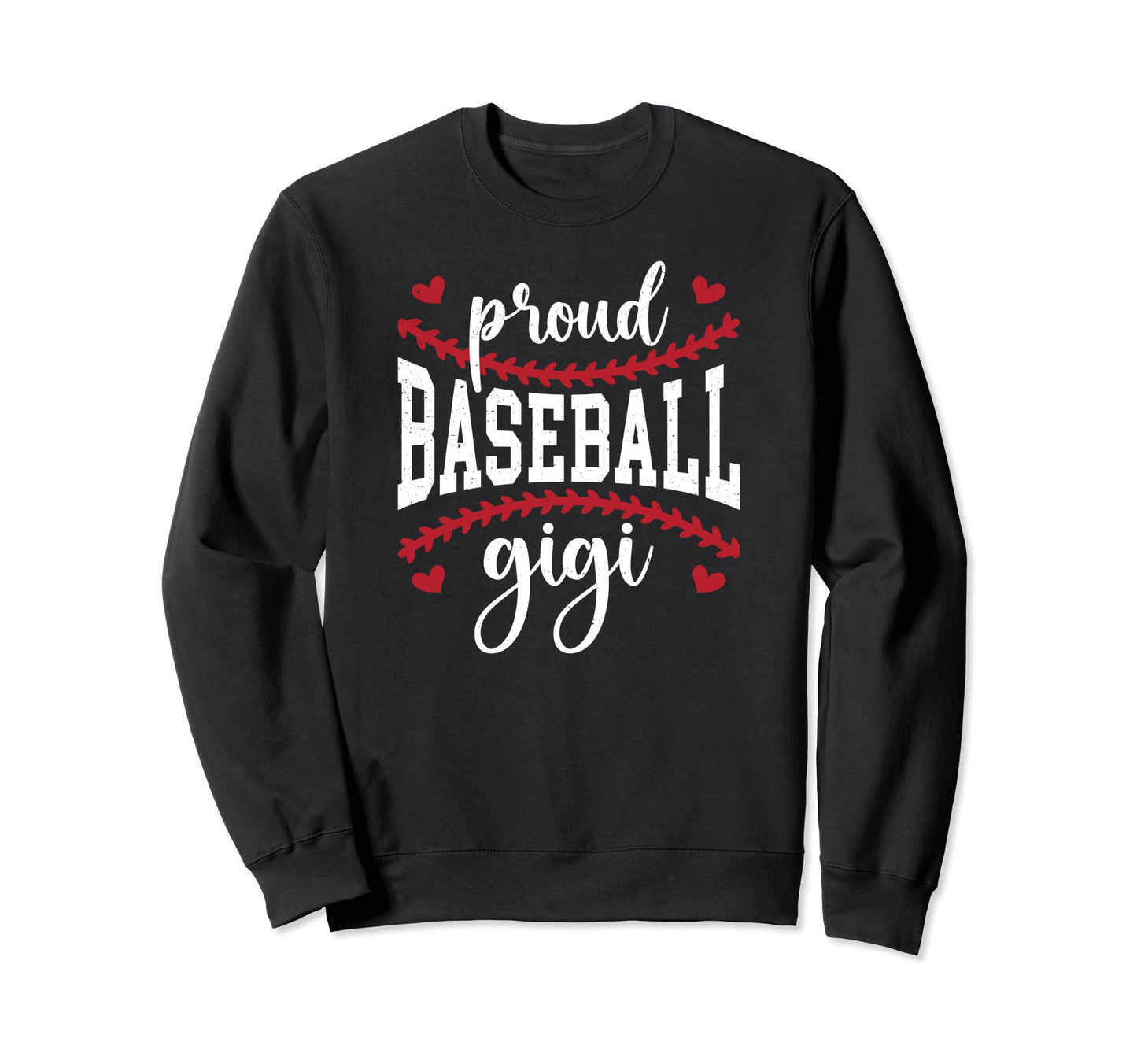 Proud Baseball Gigi Grandma Gigi Sweatshirt - Minimalist Print Men Women - T-Shirt, Sweatshirt, Hoodie