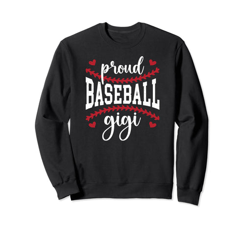 Proud Baseball Gigi Grandma Gigi Sweatshirt - Minimalist Print Men Women - T-Shirt, Sweatshirt, Hoodie