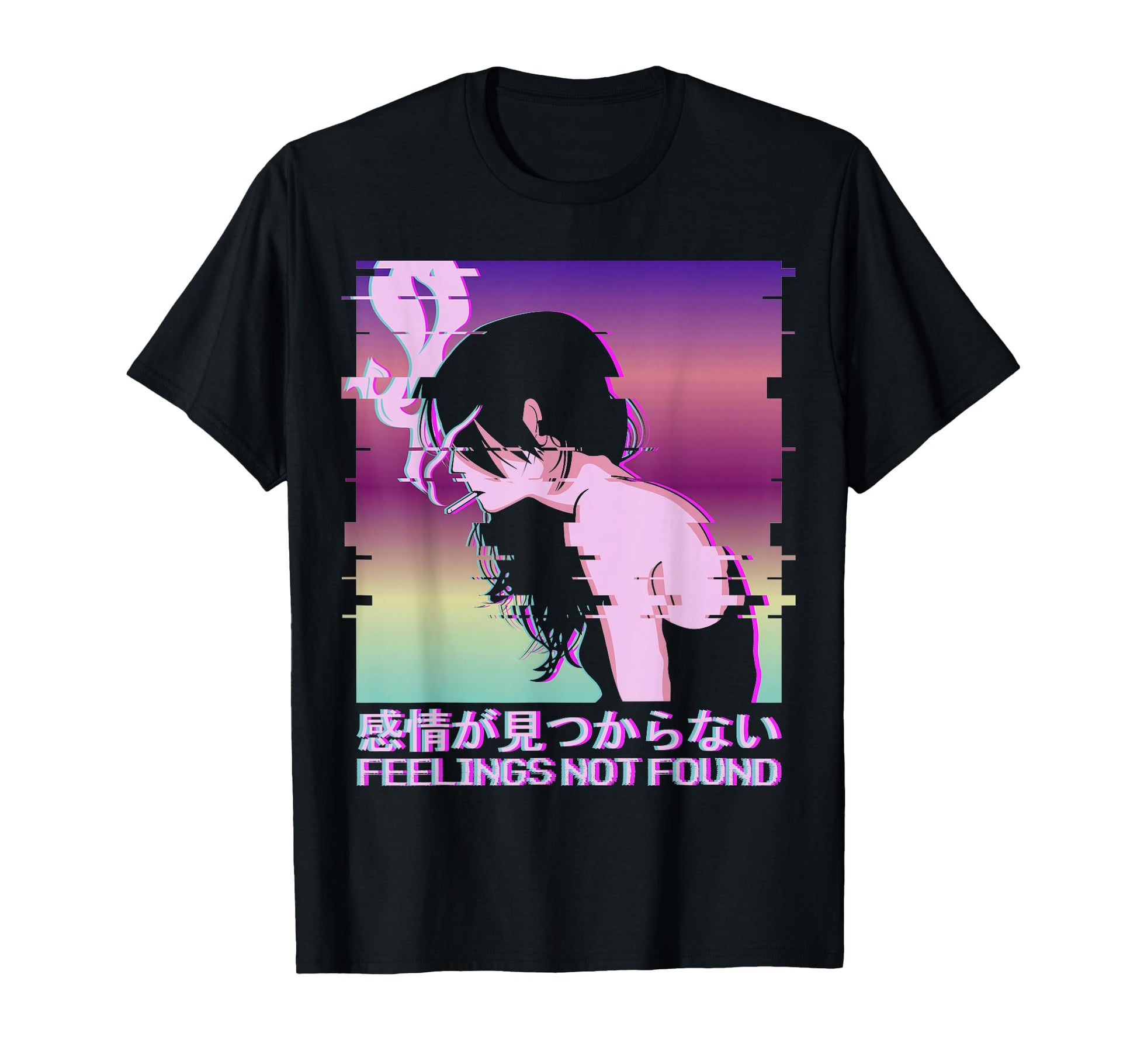 Feelings Not Found Vaporwave T-Shirt - Aesthetic Graphic Men Women - T-Shirt, Sweatshirt, Hoodie