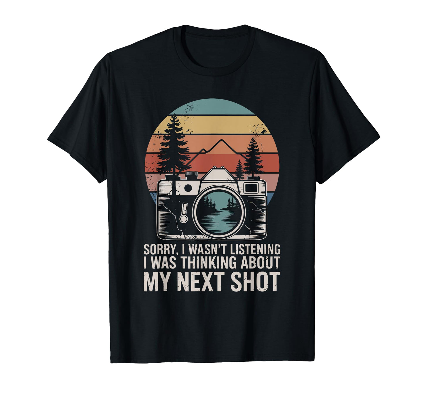 Photography Camera Photographer Art T-Shirt - Minimalist Print Men Women - T-Shirt, Sweatshirt, Hoodie