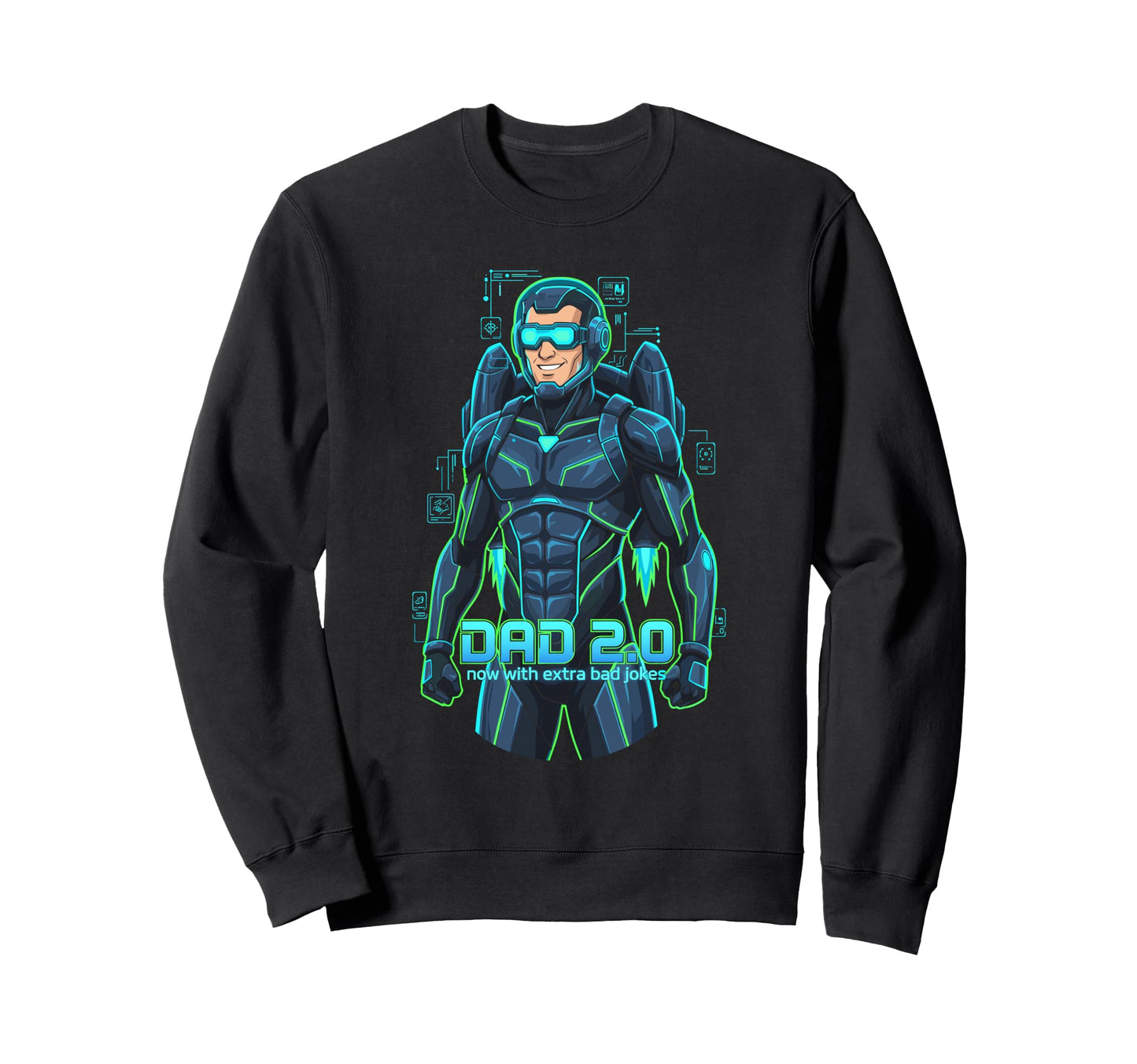 Dad Joke Fathers Day Pop Birthday Sweatshirt - Unique Graphic for Adults - T-Shirt, Sweatshirt, Hoodie