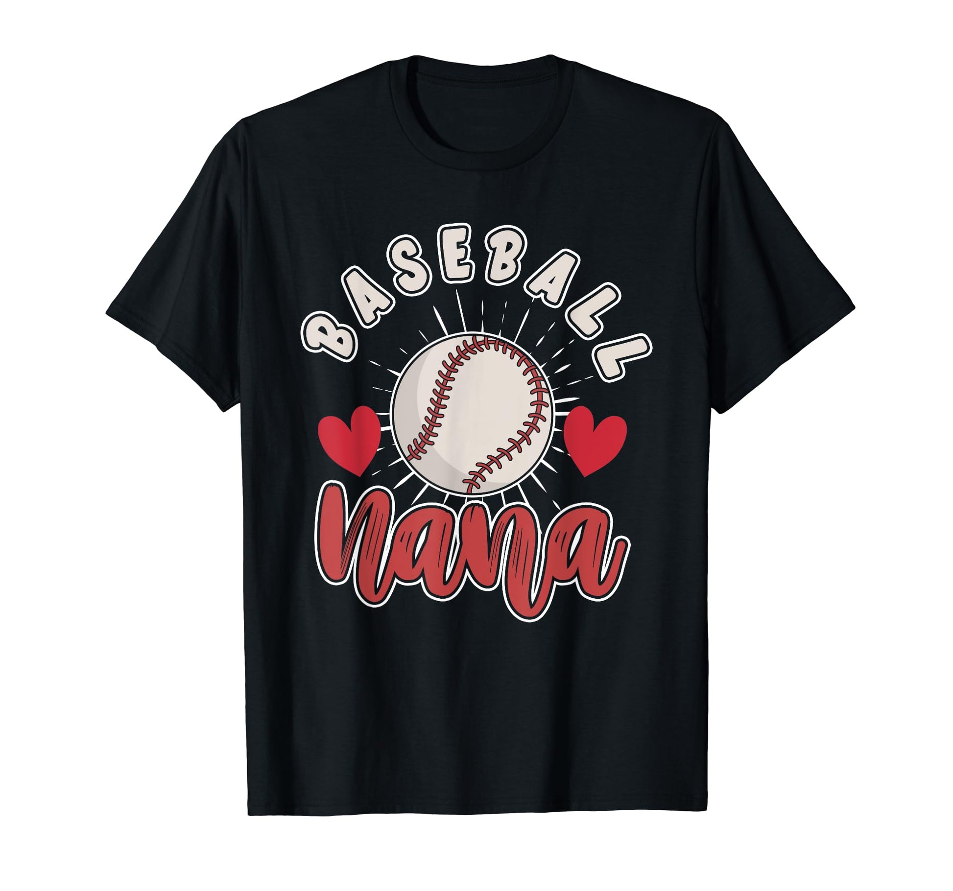 Retirement Mothers Day Baseball Nana T-Shirt - Aesthetic Graphic Men Women - T-Shirt, Sweatshirt, Hoodie