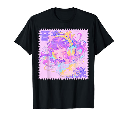 Kawaii Anime Gamer Y2K Aesthetic Pastel T-Shirt - Unique Graphic Unisex - T-Shirt, Sweatshirt, Hoodie