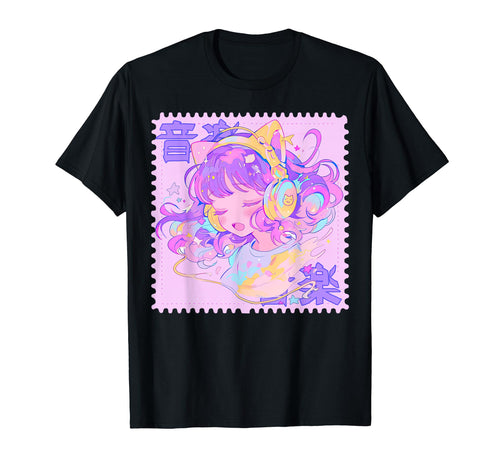 Kawaii Anime Gamer Y2K Aesthetic Pastel T-Shirt - Unique Graphic Unisex - T-Shirt, Sweatshirt, Hoodie