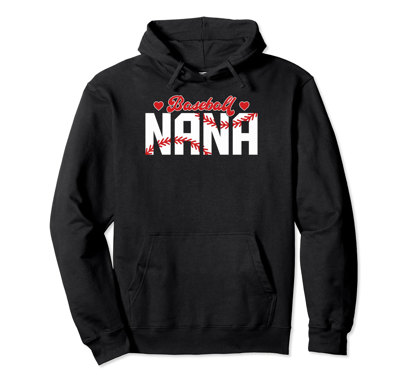 Grandma Grandson Baseball Nana Baseball Hoodie - Novelty Apparel Men Women - T-Shirt, Sweatshirt, Hoodie