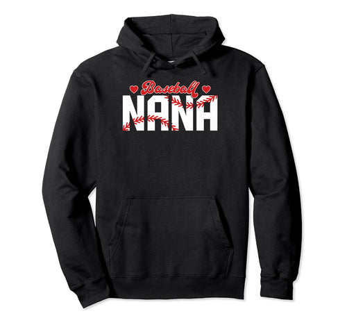 Grandma Grandson Baseball Nana Baseball Hoodie - Novelty Apparel Men Women - T-Shirt, Sweatshirt, Hoodie