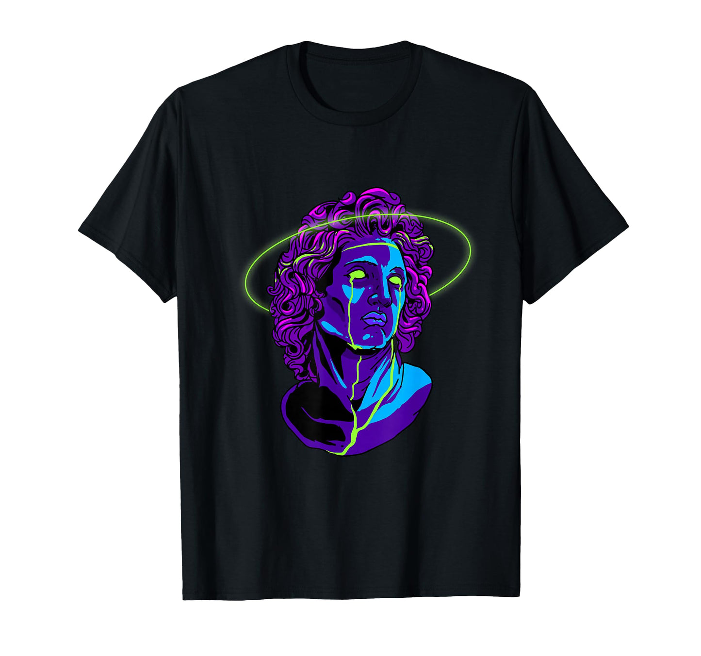 Vaporwave Synthwave Aesthetic Greek T-Shirt - Minimalist Print Men Women - T-Shirt, Sweatshirt, Hoodie