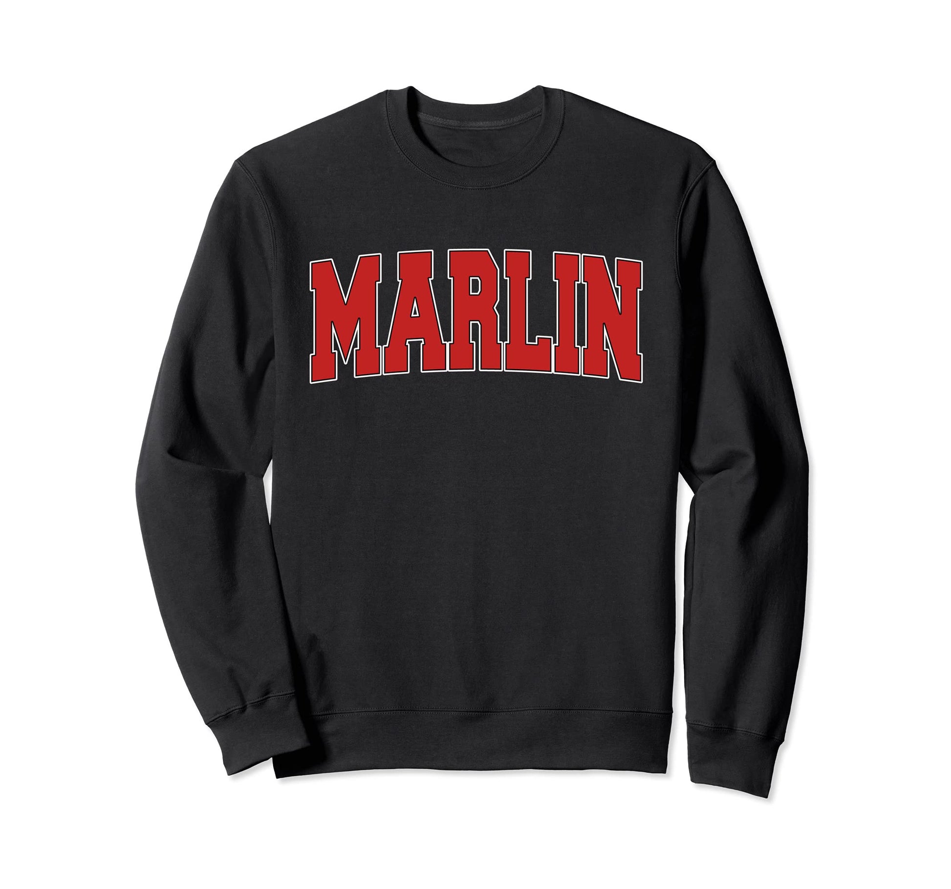 Marlin Tx Texas Varsity Usa Sports Sweatshirt - Streetwear Style for Adults - T-Shirt, Sweatshirt, Hoodie
