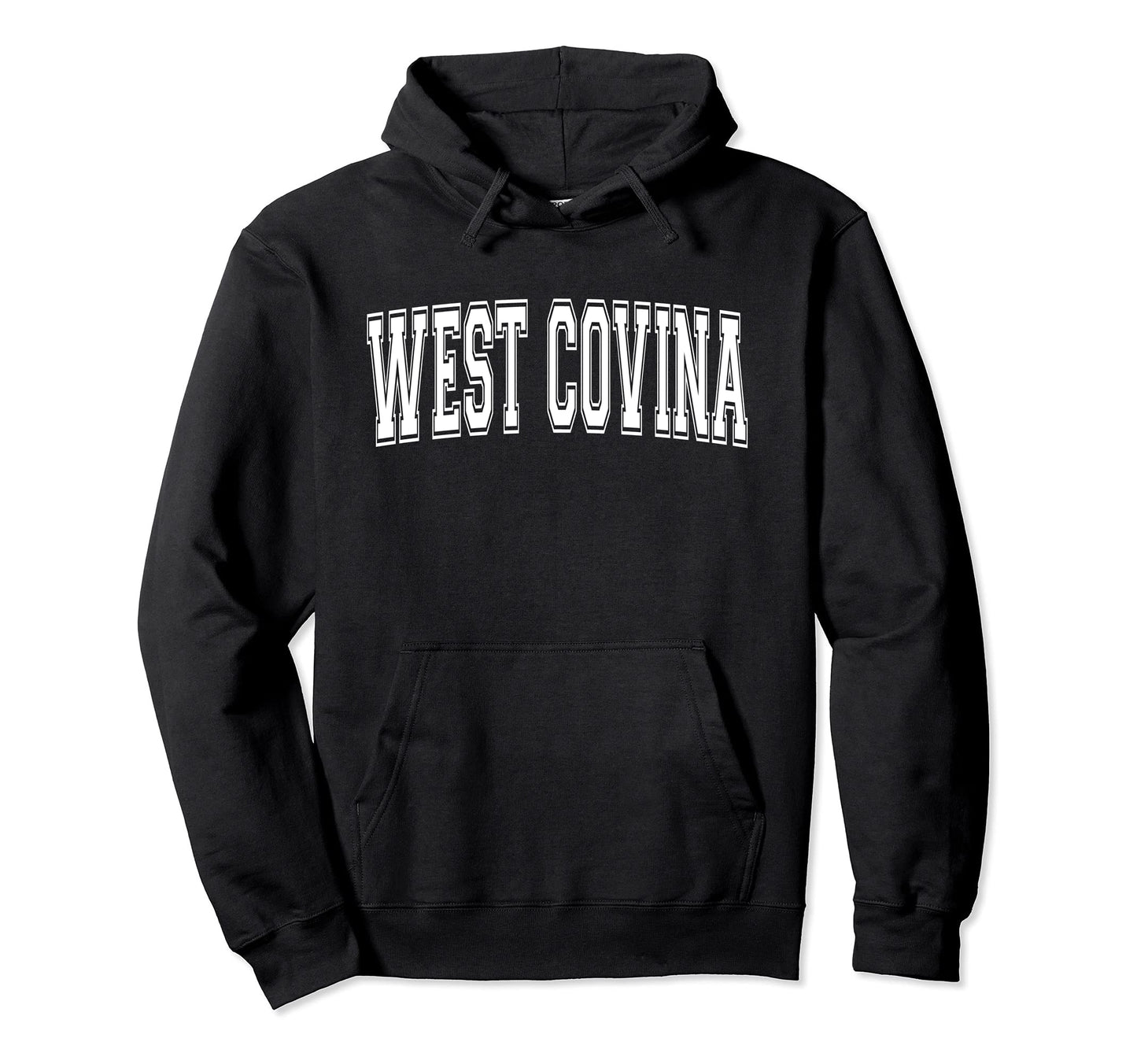 West Covina Ca California Usa Sports Hoodie - Novelty Apparel for Adults - T-Shirt, Sweatshirt, Hoodie