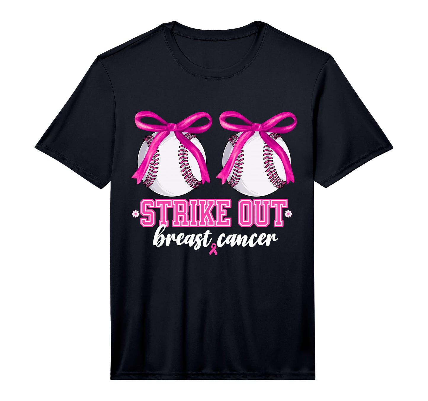 Mens Baseball Boobs Strike Out Breast T-Shirt - Minimalist Print Men Women - T-Shirt, Sweatshirt, Hoodie