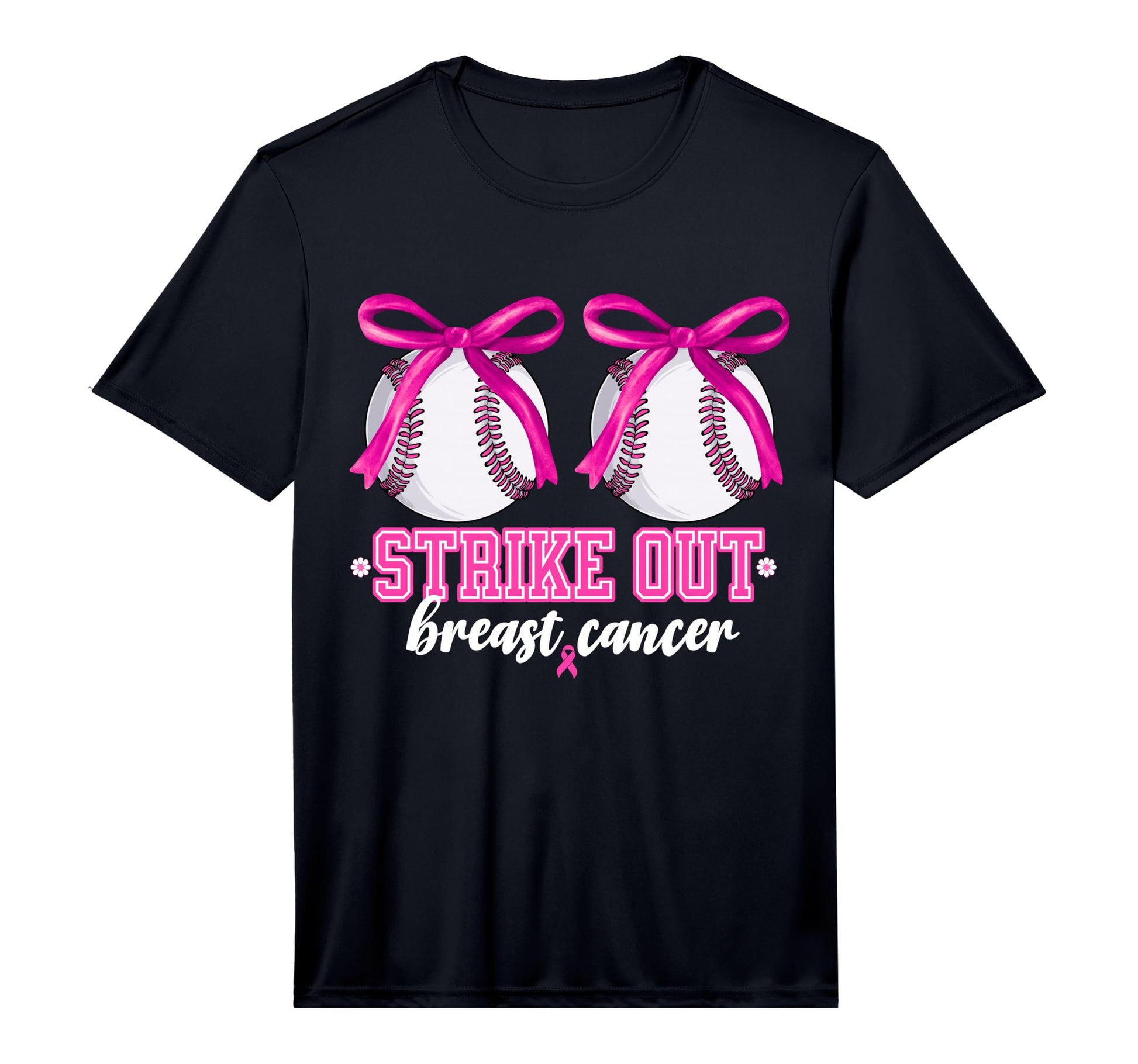 Mens Baseball Boobs Strike Out Breast T-Shirt - Minimalist Print Men Women - T-Shirt, Sweatshirt, Hoodie