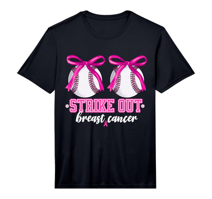 Mens Baseball Boobs Strike Out Breast T-Shirt - Minimalist Print Men Women - T-Shirt, Sweatshirt, Hoodie