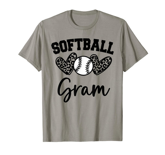Personalized Baseball Heart Gram T-Shirt - Trendy Graphic Men Women - T-Shirt, Sweatshirt, Hoodie