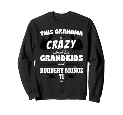 Grandma Crazy Roddery Mu Oz Miami Sweatshirt - Graphic Print for Adults - T-Shirt, Sweatshirt, Hoodie