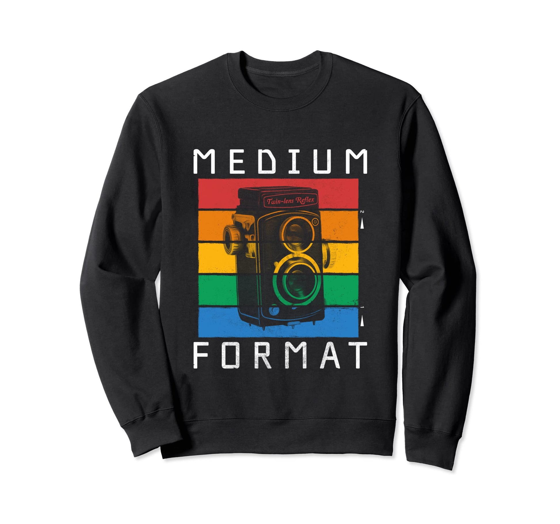 Medium Format Film Photography Camera Sweatshirt - Novelty Apparel Unisex - T-Shirt, Sweatshirt, Hoodie