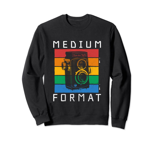 Medium Format Film Photography Camera Sweatshirt - Novelty Apparel Unisex - T-Shirt, Sweatshirt, Hoodie