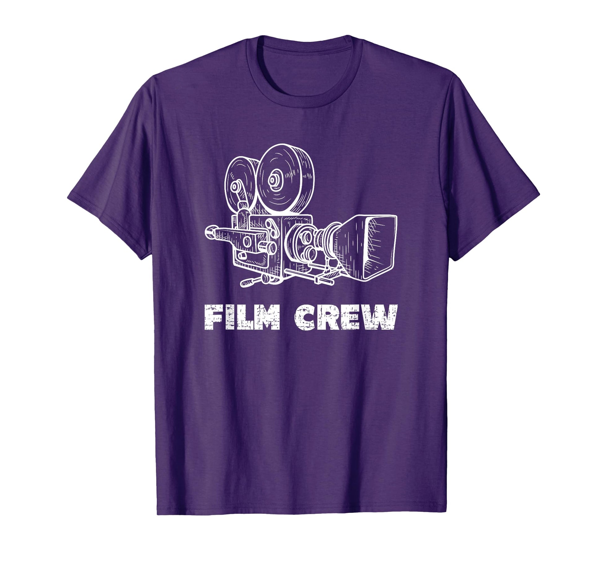 Movie Camera Line Art Cinematography T-Shirt - Minimalist Print Men Women - T-Shirt, Sweatshirt, Hoodie