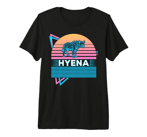 Hyena Vaporwave Aesthetic Tri T-Shirt - Casual Everyday Wear for Adults - T-Shirt, Sweatshirt, Hoodie