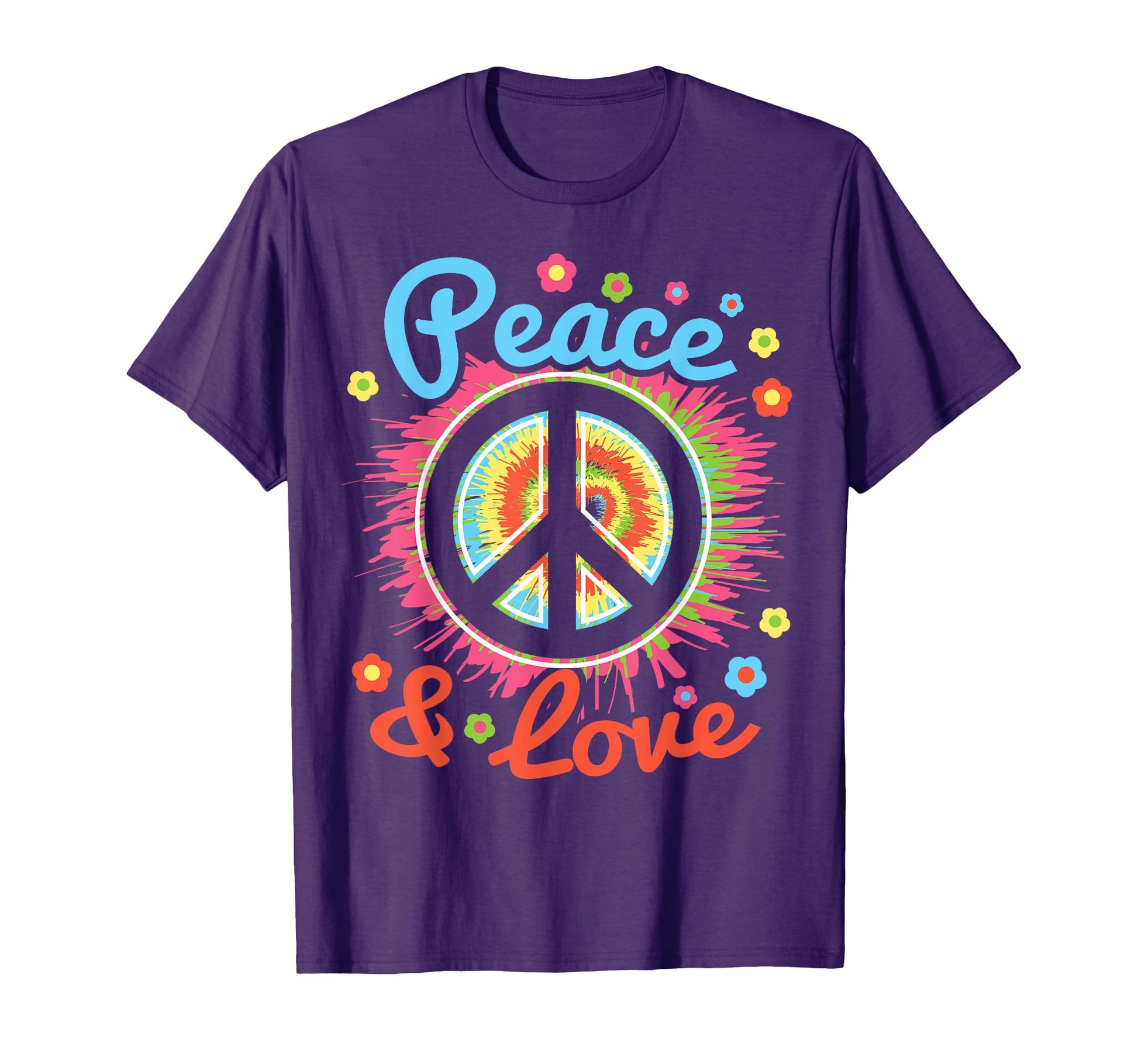 Peace And Love Peace Sign Positive T-Shirt - Unique Graphic for Adults - T-Shirt, Sweatshirt, Hoodie