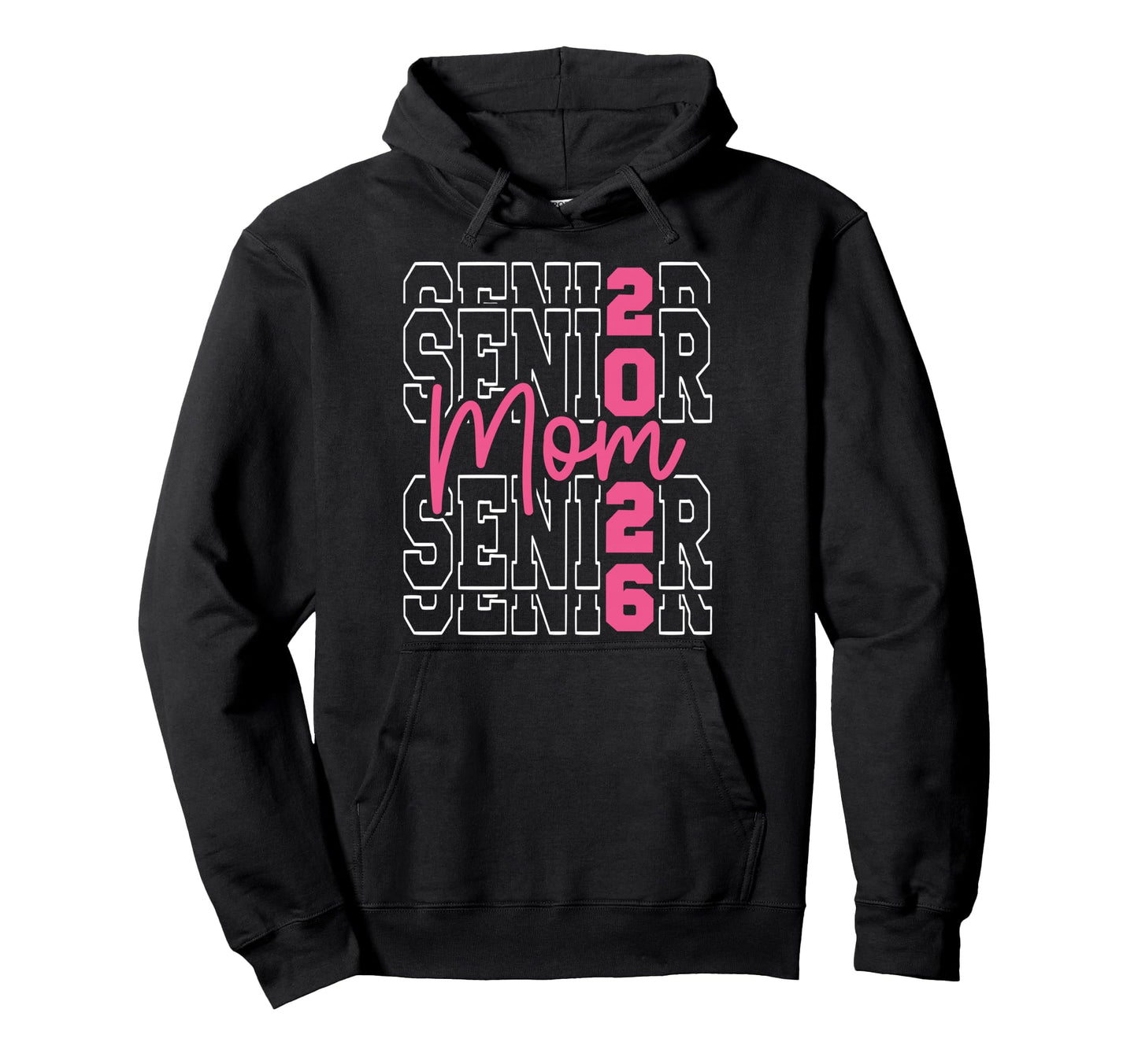 Proud Mom 2026 Senior Baseball Basketball Hoodie - Custom Art Print Unisex - T-Shirt, Sweatshirt, Hoodie