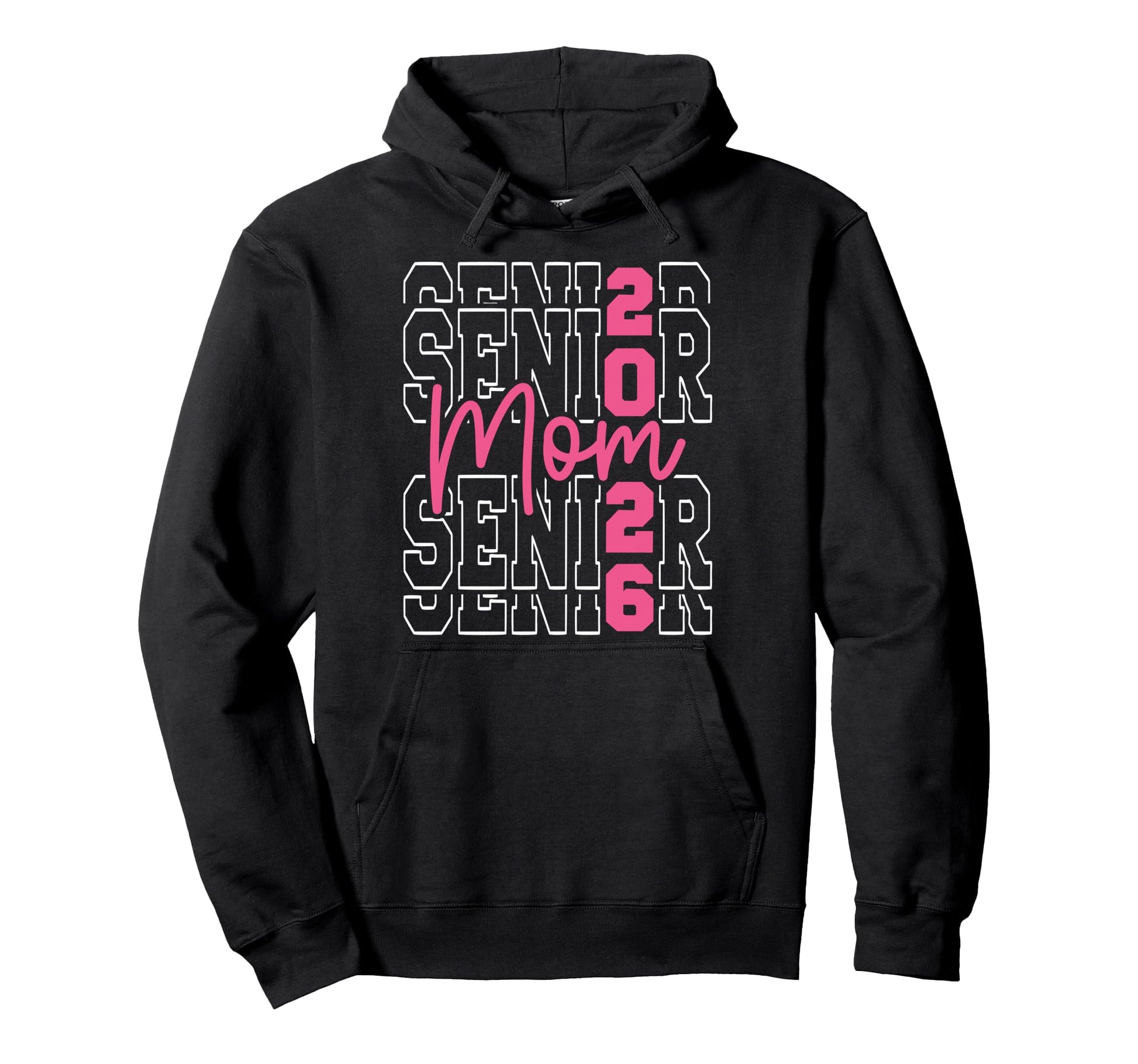 Proud Mom 2026 Senior Baseball Basketball Hoodie - Custom Art Print Unisex - T-Shirt, Sweatshirt, Hoodie