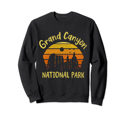 Grand Canyon National Park Hiking Sweatshirt - Novelty Apparel for Adults - T-Shirt, Sweatshirt, Hoodie
