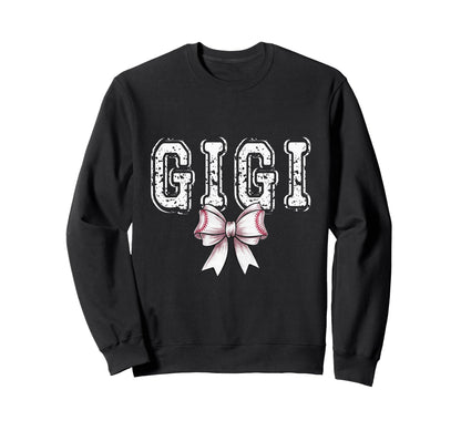 Coquette Baseball Gigi Spirit Sweatshirt - Fun Novelty Design Unisex - T-Shirt, Sweatshirt, Hoodie