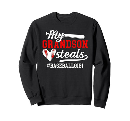 Baseball Gigi Grandma Funny Gigi Sweatshirt - Trendy Graphic for Adults - T-Shirt, Sweatshirt, Hoodie