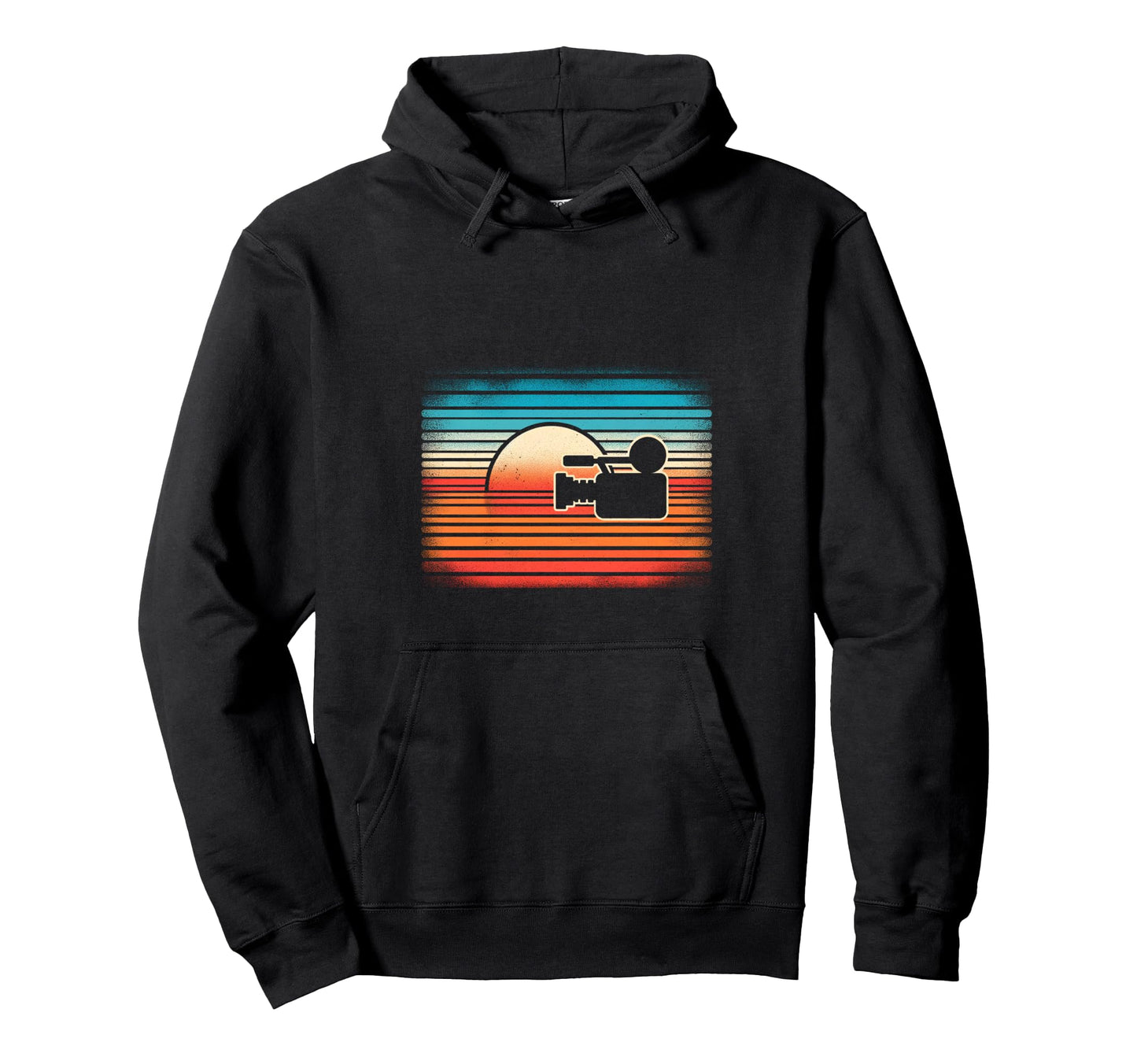 Sunset Camera Hoodie - Unique Graphic Men Women - T-Shirt, Sweatshirt, Hoodie