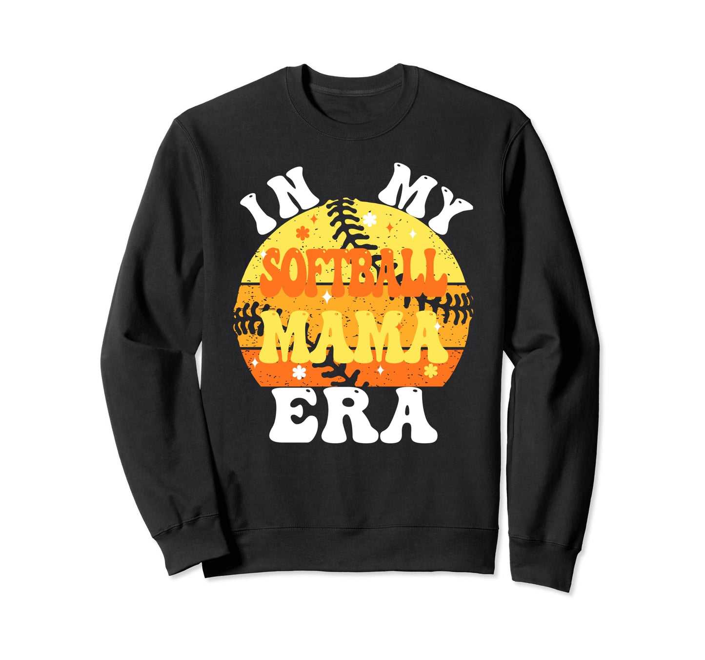 My Softball Mama Era Mom Life Game Sweatshirt - Fun Novelty Design Unisex - T-Shirt, Sweatshirt, Hoodie