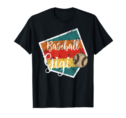 Baseball Gigi Grandma Nana Baseball T-Shirt - Fun Novelty Design Men Women - T-Shirt, Sweatshirt, Hoodie