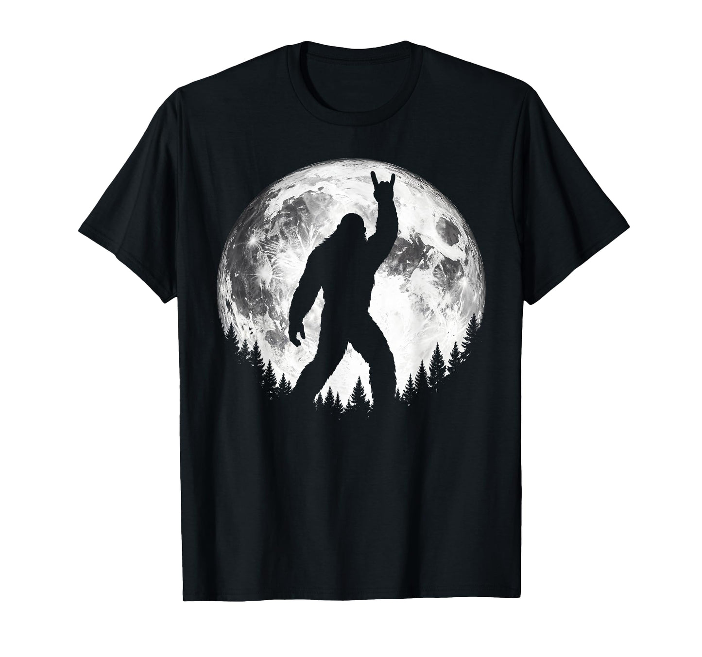 Bigfoot Silhouette Sasquatch Yeti T-Shirt - Streetwear Style Men Women - T-Shirt, Sweatshirt, Hoodie