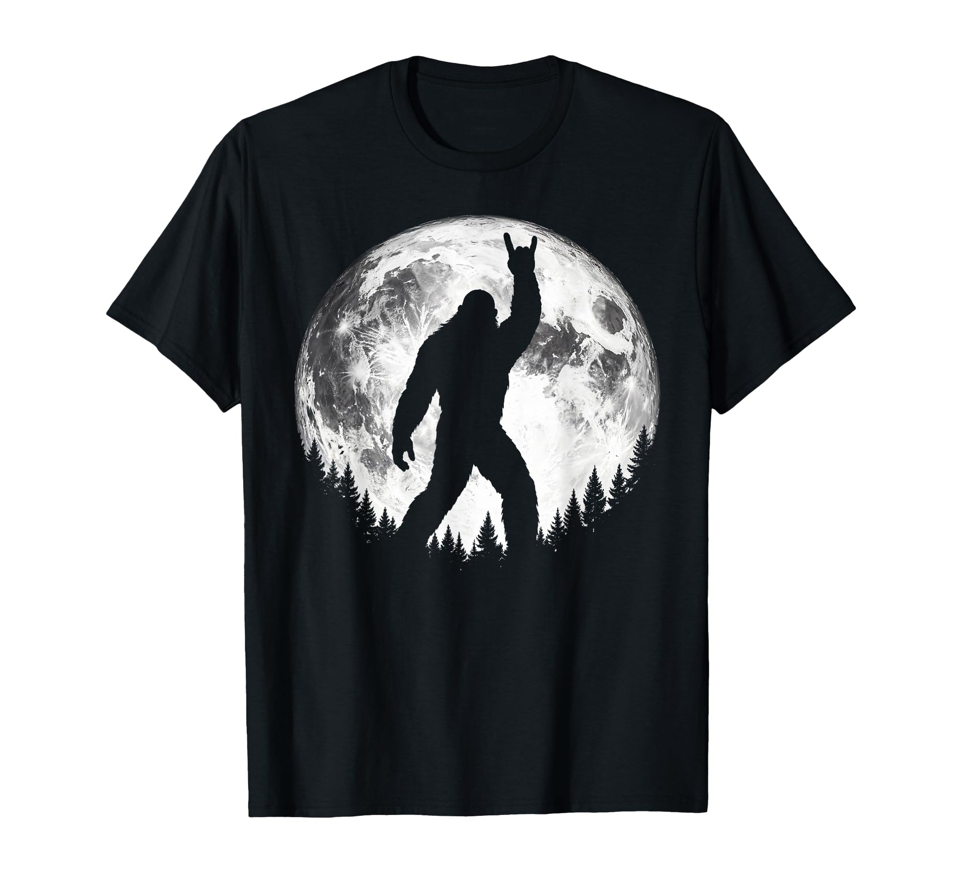 Bigfoot Silhouette Sasquatch Yeti T-Shirt - Streetwear Style Men Women - T-Shirt, Sweatshirt, Hoodie