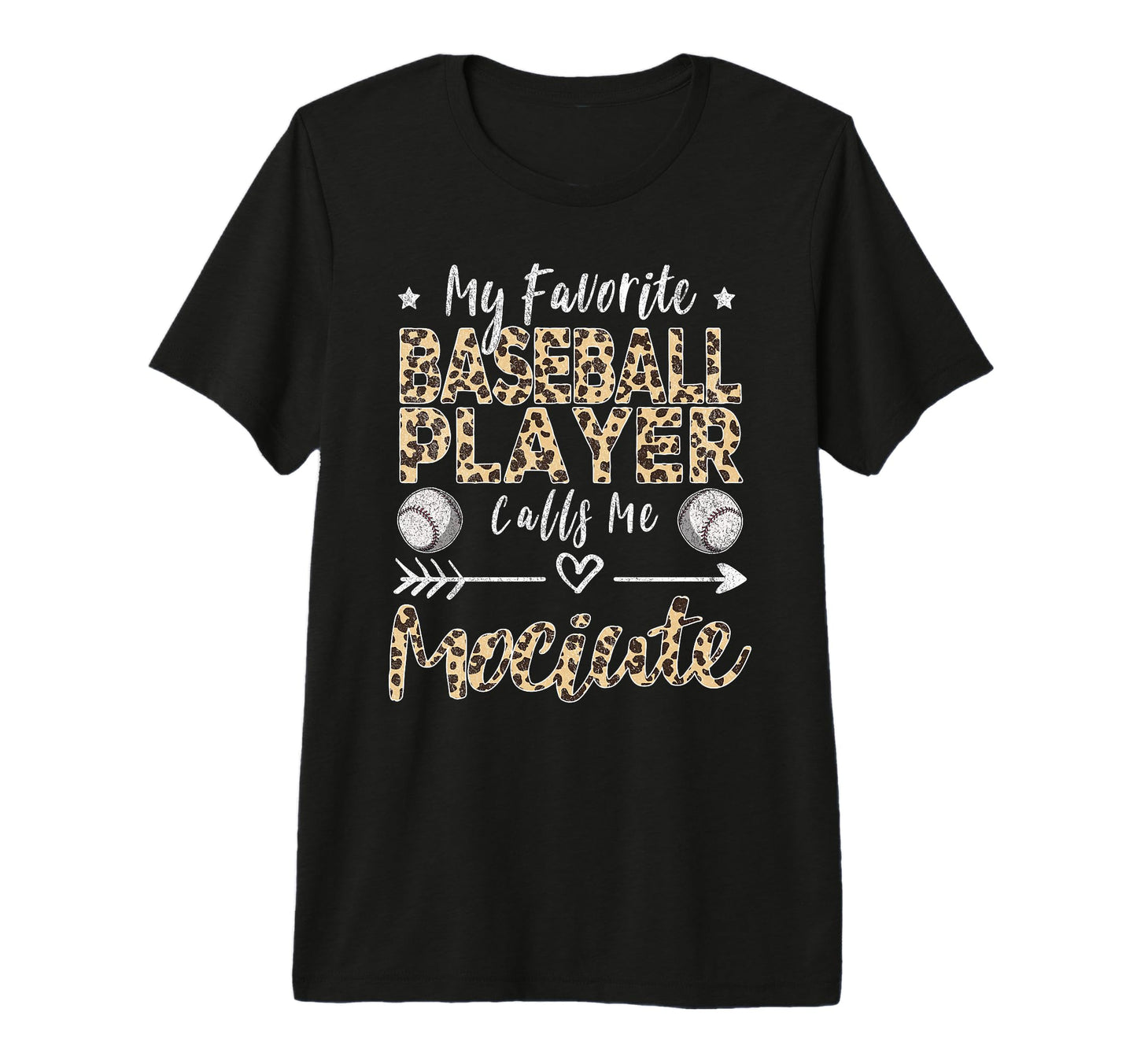 My Favorite Baseball Player Calls Me T-Shirt - Custom Art Print Unisex - T-Shirt, Sweatshirt, Hoodie