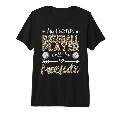 My Favorite Baseball Player Calls Me T-Shirt - Custom Art Print Unisex - T-Shirt, Sweatshirt, Hoodie