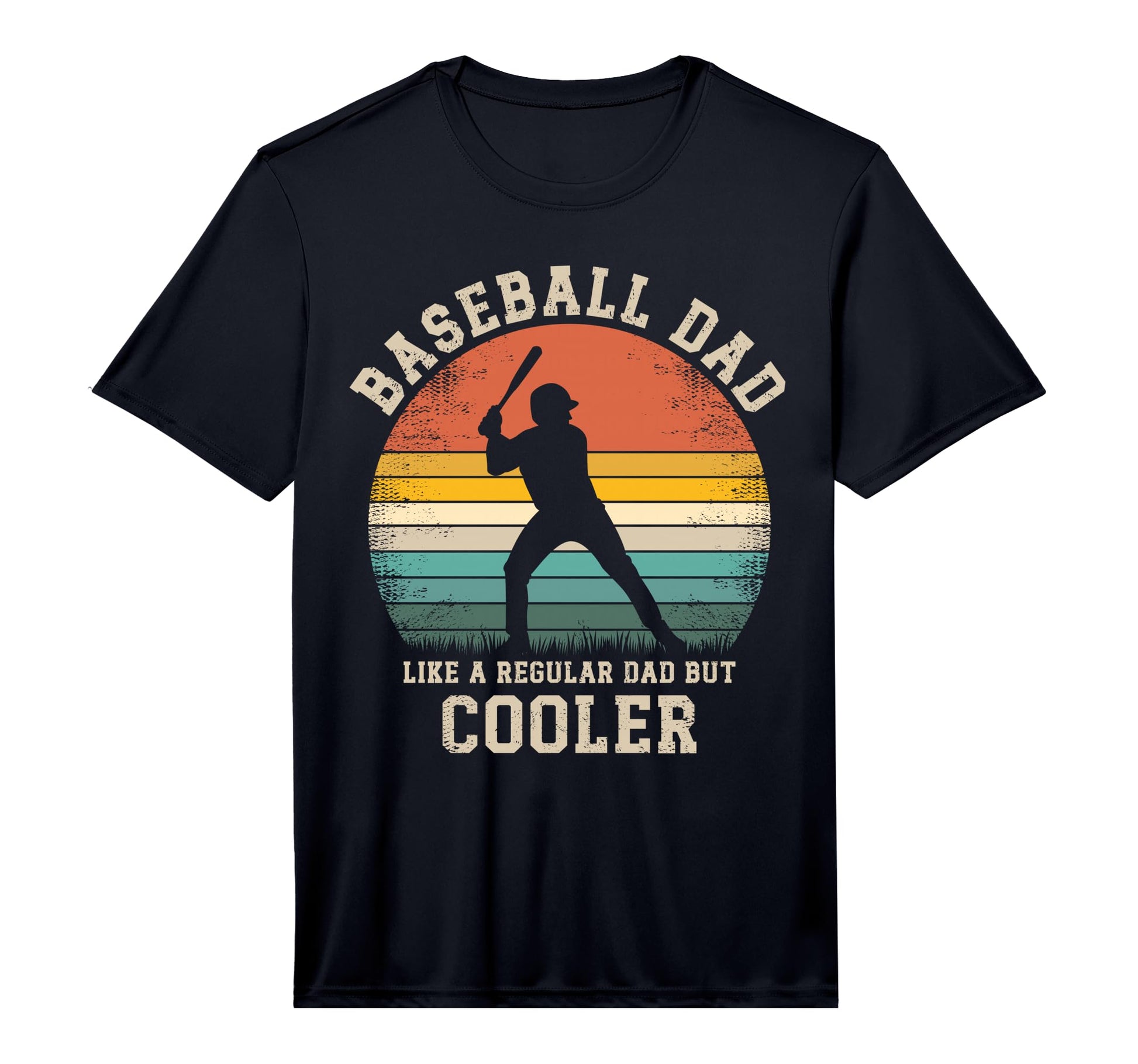 Mens Baseball Dad Like Regular Dad But T-Shirt - Trendy Graphic Unisex - T-Shirt, Sweatshirt, Hoodie