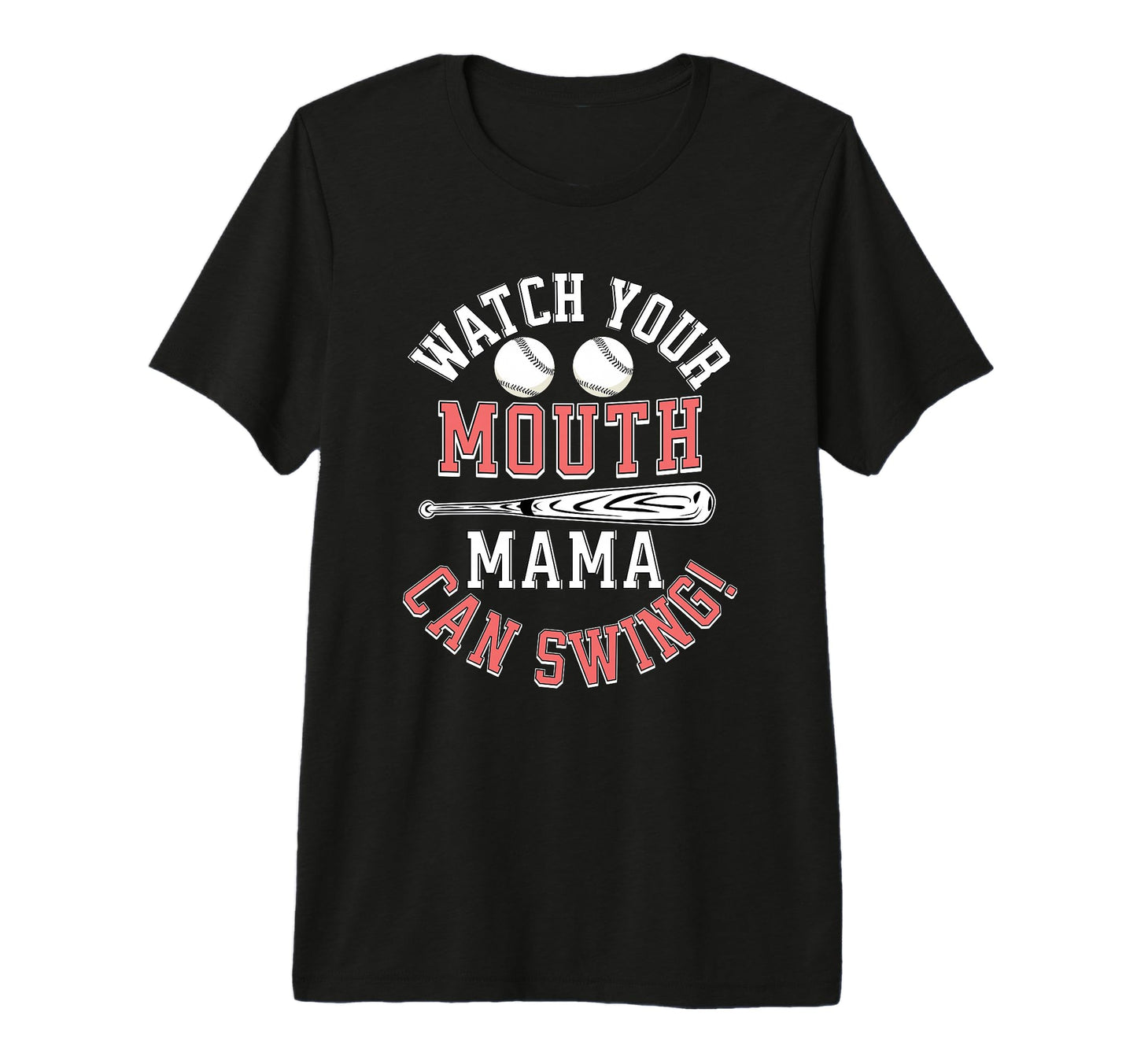 Baseball Mom Grandma Mothers Day T-Shirt - Minimalist Print Unisex - T-Shirt, Sweatshirt, Hoodie