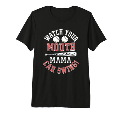 Baseball Mom Grandma Mothers Day T-Shirt - Minimalist Print Unisex - T-Shirt, Sweatshirt, Hoodie