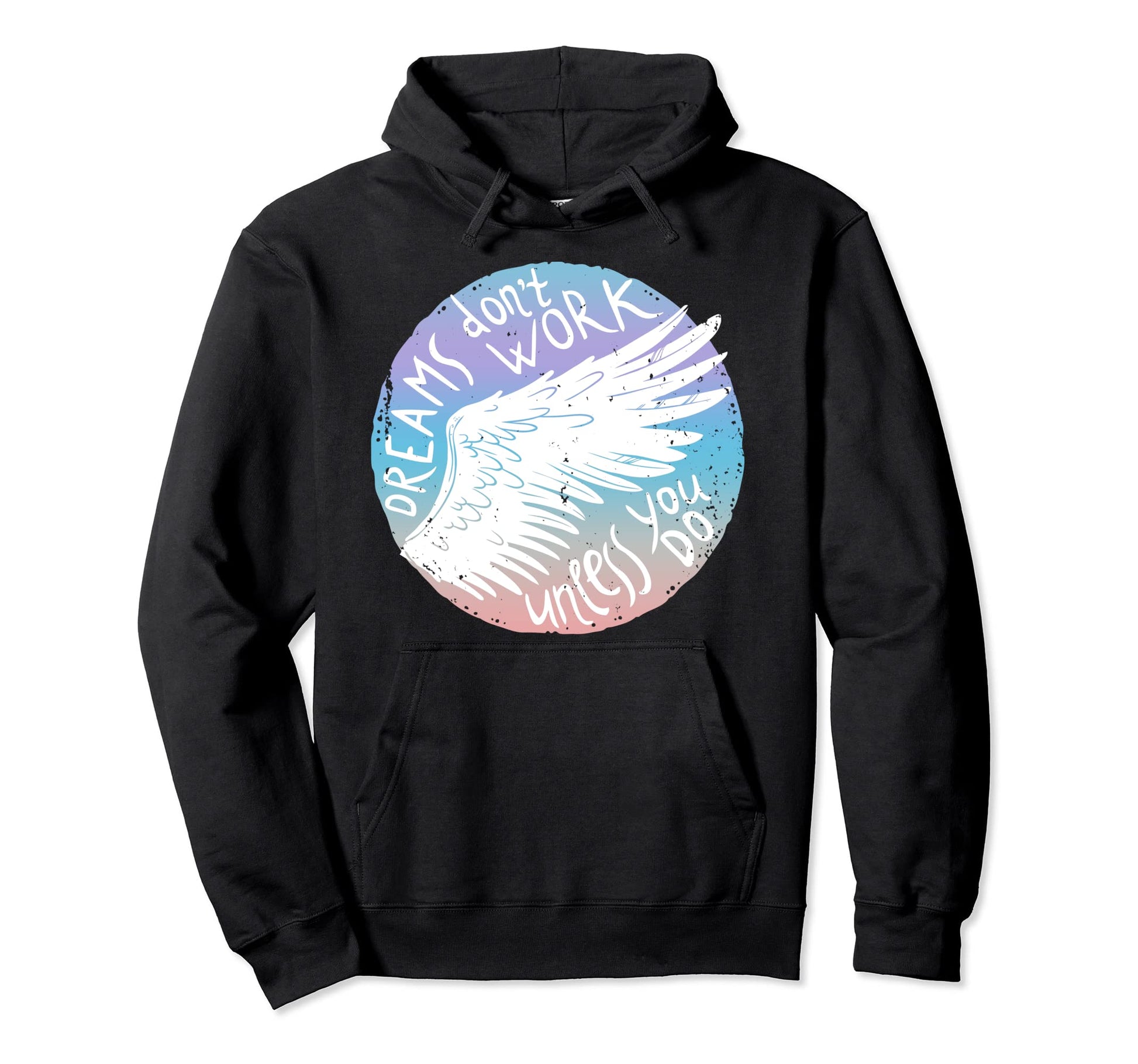Angelcore Aesthetic Grunge Goth Punk Hoodie - Custom Art Print Unisex - T-Shirt, Sweatshirt, Hoodie